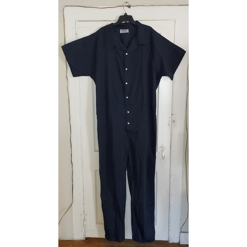 Original Bob Barker Prison Jumpsuit Costume Michael Meyers 3XL Halloween‎ NEW